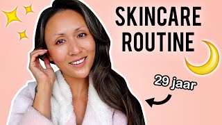 AVOND SKINCARE ROUTINE 🌙 Make up eraf halen 🥰 Late 20s ✨ ShelingBeauty [upl. by Lupiv725]