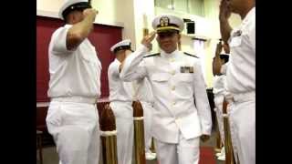 Senior Chief becomes Chief Warrant Officer [upl. by Gentry]