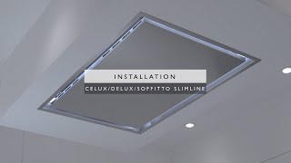 How to install Ceiling Cooker Hood  Luxair Brushless Motor Installation Guide [upl. by Nathaniel181]