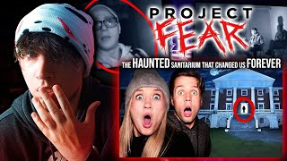 First Time Watching PROJECT FEAR  The Haunted Sanitarium that Changed Us Forever REACTION [upl. by Nor]