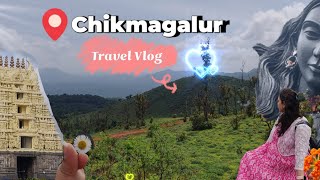 Chikmagalur Travel Vlog 🏞️🌀 Mullayanagiri Peak Trek 🧗chikmagalur hebbefalls belur hassan [upl. by Tay4]