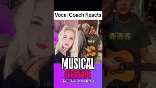 🎤Grandson Serenades Grandmother vocalcoachreaction [upl. by Belcher634]