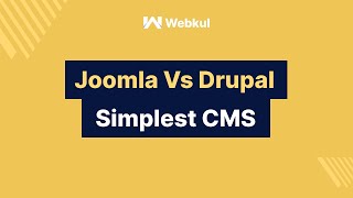 The simplest CMS  Joomla Vs Drupal [upl. by Ainalem463]