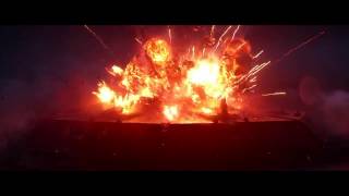 Star Wars The Force Awakens Entire Space Battle HD [upl. by Cinimmod]