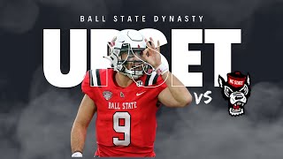 UPSET ALERT  Ball State Dynasty NCAA Football 14 [upl. by Susana]