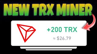 Free TRX🔥MINING PLATFORM withdraw Free 12 TRX 💰No Deposit ❌ No gas fee 10 free deposit🔥💰 [upl. by Saval]