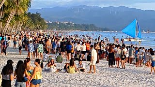 This is BORACAY White Beach on April 7 2024 From Sinagpa to Station 3 Angol point [upl. by Leonora]