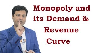 Monopoly and its Demand amp Revenue Curve [upl. by Frear]