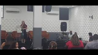 culto de benção 🔥🙌 ruja o leão  cantora Mirella cardoso 🔥🙌🙌🙏🙏 forte né 🙏 [upl. by Nahguav]