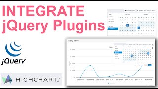 PHP Project How To Integrate jQuery Plugins To My Website  HighCharts and DateRangePicker tech [upl. by Ruscher378]