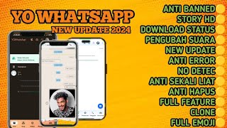 YOWhatsapp Versi Terbaru 2024  Whatsapp mod anti banned YoWhatsapp New Update  Wa mod terbaru [upl. by Tirreg68]