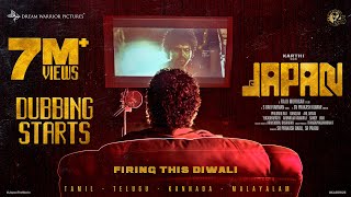 Voice of JAPAN  Dubbing Starts  Karthi Anu Emmanuel Sunil  GV Prakash  Raju Murugan [upl. by Hoashis]