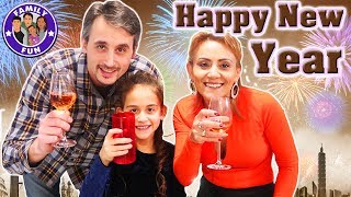 Silvesterparty Feier Spezial  wir tanzen die ganze Nacht  Family Fun [upl. by Yard65]