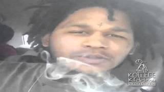 Fredo Santana In Traffic Turnt To Chief Keef [upl. by Mackenie]