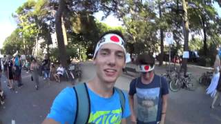 Rimini Comix 2015  TETTE e COSPLAY Parodia Marco Togni [upl. by German]