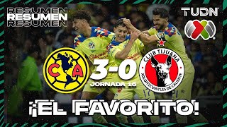 América 30 Tijuana  HIGHLIGHTS  AP2023J15  Liga Mx  TUDN [upl. by Leblanc]