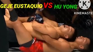 Geje Eustaquio VS Hu Yong full fight highlights [upl. by Prudhoe]