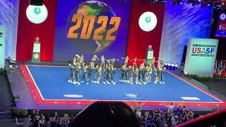 Cheer Athletics Cheetahs  2022 World Championship Final [upl. by Eldorado]