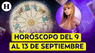 Horóscopos de la semana con Mhoni Vidente del 9 al 13 de septiembre [upl. by Aimej]