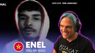 ENEL 🇲🇦  Feel My Bass x Bad Boy  Beatbox Reaction  Blue Haired Guitarist Reacts [upl. by Aloibaf481]