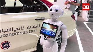 First look Dubais new selfdriving taxis [upl. by Atilahs]