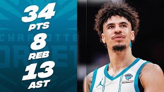 LaMelo Ball Joins Hornets Franchise History 🔥  November 22 2023 [upl. by Mimajneb433]