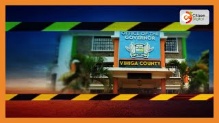 EACC detectives raid Vihiga County Assembly offices [upl. by Pufahl465]