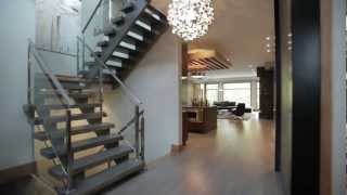 Bachly Construction  Stunning Contemporary Luxury Home [upl. by Kjersti]