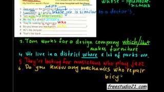 Solutions Intermediate  Unit 3  Defining Relative Clauses  примеры использования [upl. by Airym]