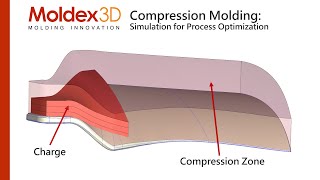 Resolving Compression Molding Challenges with Simulation  Moldex3D Shorts [upl. by Nonnahsed974]