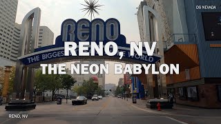 Reno NV  Driving Downtown 4K [upl. by Ybeloc280]