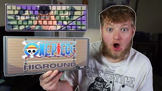 Higround ZORO One Piece Keyboard  Unboxing amp Review [upl. by Raclima36]