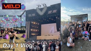 Veld Music Festival 2024 🎡 Day 1 Vlog  Audien Subtronics Eric Prydz  many more [upl. by Llertak]