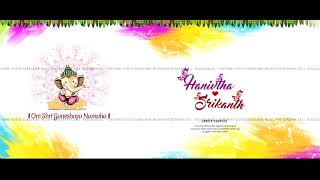 Edius Project Wedding invitation video 287 Naidu [upl. by Chelsie]