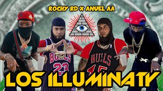 Rochy RD X Anuel AA  LOS ILLUMINATY 👁👹 PARODIA [upl. by Yeargain]