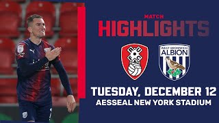 Jed Wallace nets stunner on return as Baggies beat Millers  Rotherham 02 Albion  MATCH HIGHLIGHTS [upl. by Eardnoed]