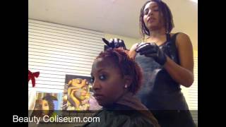 Coloring Your Sisterlocks or Locs [upl. by Saidnac]