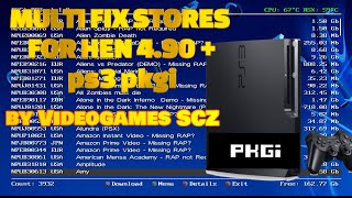 Ps3 Hen 320 490 Store  Pkgi Ps3 Full Version [upl. by Gonroff]