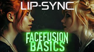 FaceFusion Basics 04  Lip Sync  Easy Simple and Completely Free [upl. by Annoid]