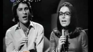 Erev shel shoshanim  Mike Brant amp Nana Mouskouri [upl. by Thisbee]