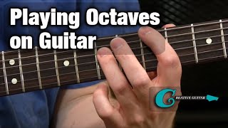 Guitar Lesson Using Octaves in Melodies amp Solos [upl. by Andrea]