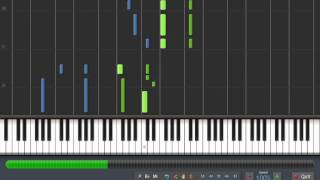 Beethoven Moonlight Sonata 2nd Movement  Piano Tutorial Synthesia  Sheet Music amp MIDI [upl. by Sandell370]