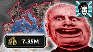 73 MILLION Manpower For ITALY  Hearts of Iron 4 Italy [upl. by Ohploda90]