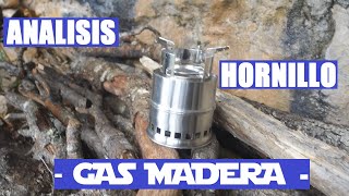 Hornillo gas madera multicombustible [upl. by Meris]