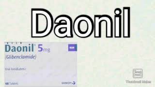 Daonil tablet uses in hindi [upl. by Ateekal]