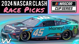 My 2024 NASCAR LA Clash Race Picks  Pick 5 Contest [upl. by Rosana764]