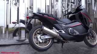 2014 Honda NC 750 S INTEGRA test drive MAXreportagecom [upl. by Canice]