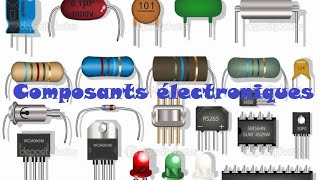 les composants électroniques  مكونات الكترونية  electronic components [upl. by Ynnub]