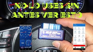 TUTORIAL DEL ESCANER BLUETOOTH ELM327 OBD2 [upl. by Culhert]