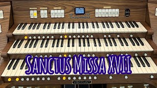 Sanctus Missa XVII 385 [upl. by Auohc]